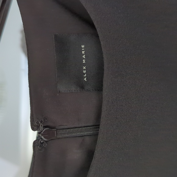 Alex Marie Black Dress - Picture 3 of 5